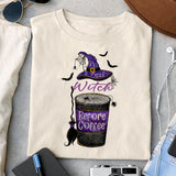 Stay magical sublimation design, png for sublimation, Witch PNG, Halloween characters PNG