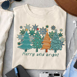 Merry and bright sublimation