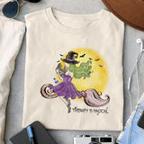 Therapy is magical sublimation design, png for sublimation, Witch PNG, Halloween characters PNG