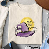 Witch vibes sublimation design, png for sublimation, Witch PNG, Halloween characters PNG