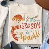 Tis The Season To Sparkle sublimation