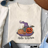 Hello witches sublimation design, png for sublimation, Witch PNG, Halloween characters PNG