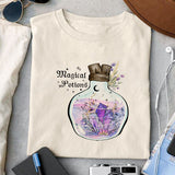 Magical Potions sublimation design, png for sublimation, Witch PNG, Halloween characters PNG