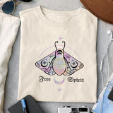 Free spirit sublimation design, png for sublimation, Witch PNG, Halloween characters PNG