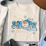 I am snow cute sublimation