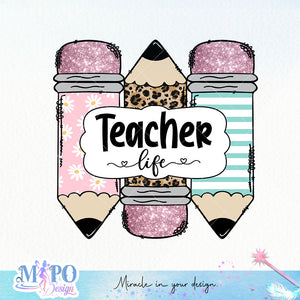 Teacherlife sublimation design, png for sublimation, Retro teacher PNG, Teacher life PNG