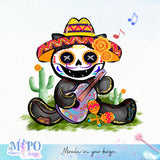 The day of the dead sublimation design, png for sublimation, Day of the dead vibes png, halloween events png