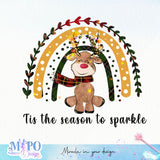 Tis the season to sparkle sublimation design, png for sublimation, Christmas PNG, Christmas vibes PNG