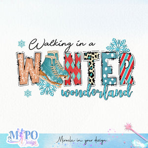 Walking in a winter wonderland sublimation