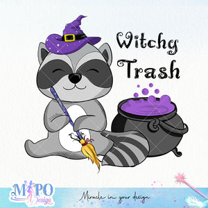 Witchy trash sublimation