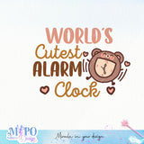 World's cutest alarm clock Sublimation