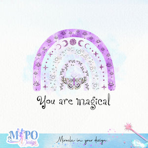 You are magical sublimation design, png for sublimation, Witch PNG, Halloween characters PNG