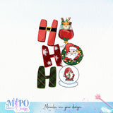 ho ho ho sublimation design, png for sublimation, Christmas PNG, Christmas wine PNG