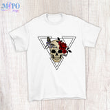 Rose skull sublimation design, png for sublimation, Skeleton Png, Rose Skeleton Png, Skeleton Design