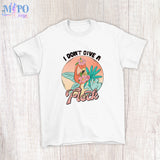 I don't Give A Flock sublimation design, png for sublimation, Summer png, Beach vibes PNG