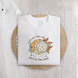 Live by the sun love by the moon sublimation design, png for sublimation, Retro png, Positive quote PNG