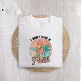 I don't Give A Flock sublimation design, png for sublimation, Summer png, Beach vibes PNG